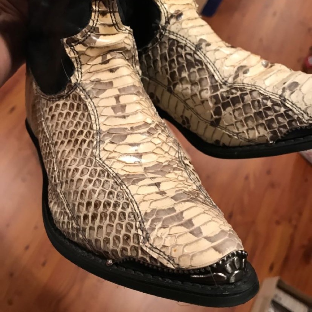 Dingo Snakeskin Boots